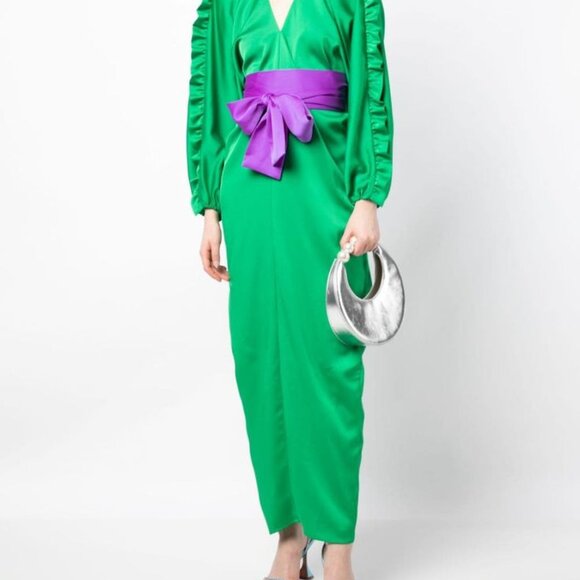 CYNTHIA ROWLEY CAFTAN MAXI DRESS OS - Picture 5 of 10